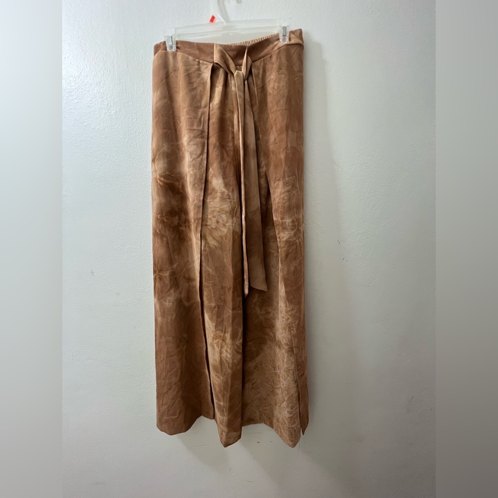 Tan Tie Dye Palazzo